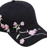 Embroidery Flower Baseball Hat for Girl Adjust Sports Hat Elegant Sun Hat Hat Women Vacation Headwear