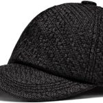 Retro Straw Baseball Cap Mens Straw Cap Breathable Summer Paperstraw Crochet Baseball Hat Ballcap for Men Women