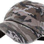 Vintage Washed Distressed Cotton  Baseball Cap Adjustable Polo Trucker Unisex Style Headwear