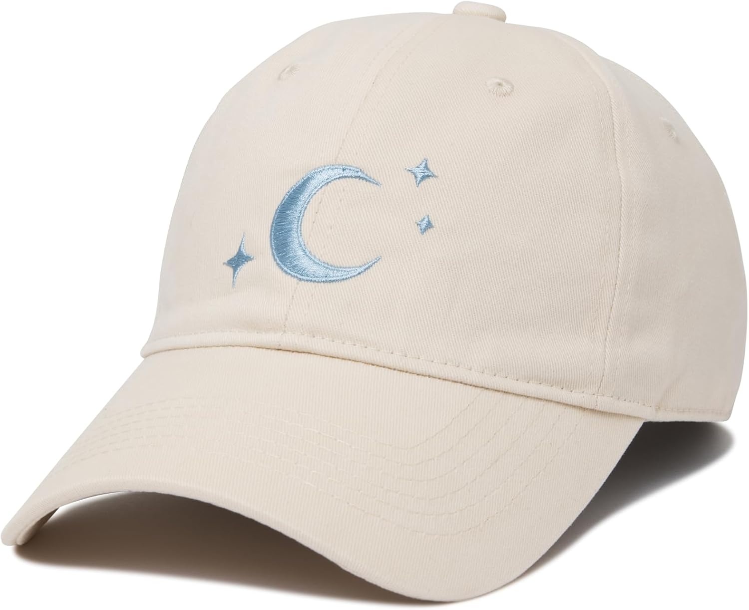 61lBWZPyJML._AC_SL1500_.jpg Embroidered Brushed Cotton Women’s Baseball Hat Unisex Fit, Adjustable One Size - Image 1