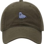 Baseball Cap for Men Women Walrus Embroidered Washed Cotton  Baseball Caps