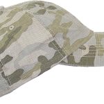 Unisex Unstructured Ripstop Camouflage Adjustable Ballcap
