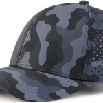 Men Quick Dry Baseball Cap Laser Cut Mesh Ball Curved Brim  Hat