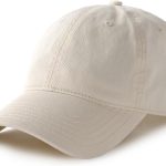 Unisex Vintage Washed Unstructured Baseball Cap Washed Cotton Adjustable