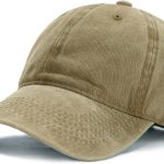 Men Women Baseball Cap-Low Profile Adjustable Washed Cotton Golf