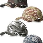 4 Pieces Men Camouflage Baseball Cap Army Military Camo Hat Camouflage Outdoor Sports Cap Camo Tactical Cap Hunting Fishing Hat for Men Women