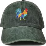 Embroidered Rooster Hats